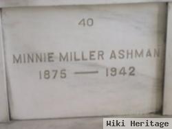 Minnie Miller Ashman