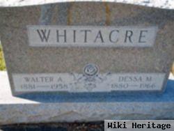 Walter A Whitacre