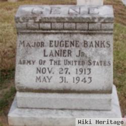 Maj Eugene Banks Lanier, Jr