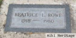 Beatrice L Rowe