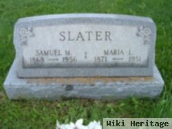 Maria L. King Slater