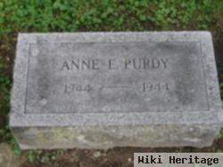 Anne E Purdy