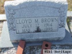 Lloyd M. Brown