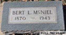 Bert L Mcniel