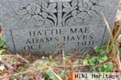 Hattie Mae Adams Hayes