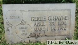 Gertrude Vivian "gertie" Going Haynes