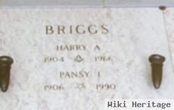 Harry A Briggs