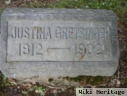 Ada Catherine Lula Justina "justina" Pramer Gretsinger