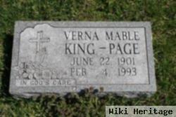 Verna Mable King Page