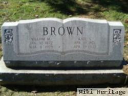 William M Brown