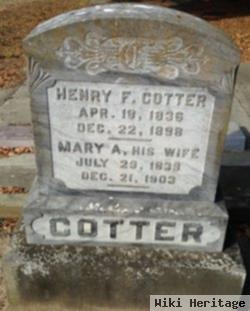 Mary Ann Yeakley Cotter