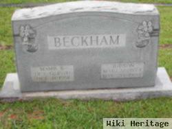 Mamie L Bennett Beckham