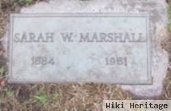 Sarah W. Marshall