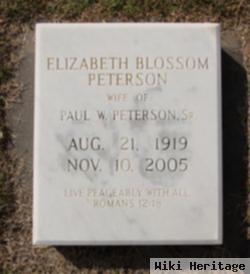 Elizabeth Blossom Peterson