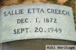 Sallie Etta Creech