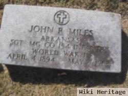 John R Miles