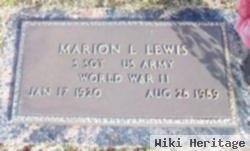 Marion L. Lewis