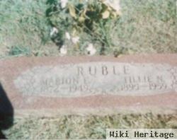 Marion "elmer" Ruble