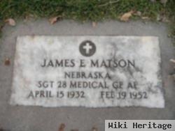 Sgt James E Matson