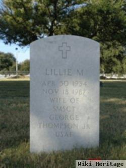 Lillie M Thompson