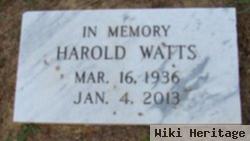 Harold Watts