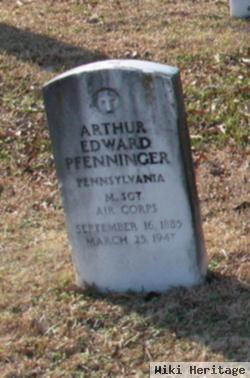 Arthur Edward Pfenninger