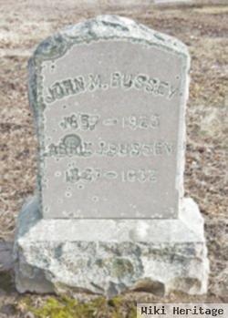 John M Bussey