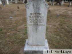 Sarah Elizabeth "bettie" Sartor Sandifer