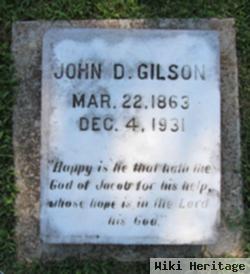 John D Gilson