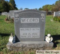 Mildred Ruth Mccord