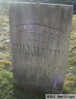 Mary Ann Wythe