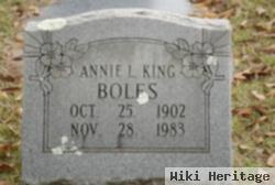 Annie L. King Boles