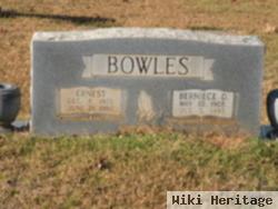 Ernest Bowles