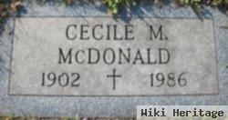 Cecile M Mcdonald