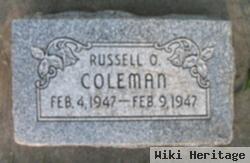 Russell Orval Coleman