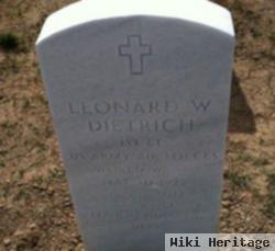 Leonard W Dietrich