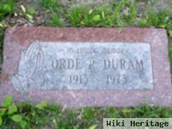 Orde Russell Duram