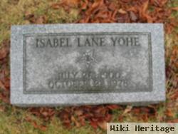 Isabel C. "izzy" Lane Yohe