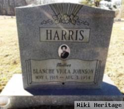 Blanche Viola Johnson Harris