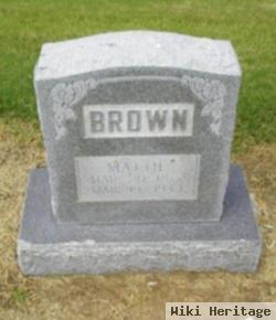 Martha E. "mattie" Lawson Brown