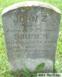 John Z (Infant) Sauder