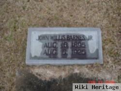 John Willis Barnes, Jr