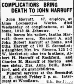 John Harruff