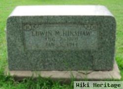 Edwin M Hinshaw