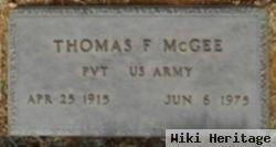 Thomas F. Mcgee