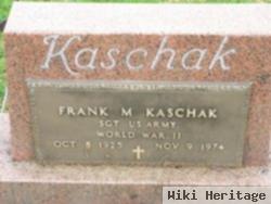 Sgt Frank M. Kaschak