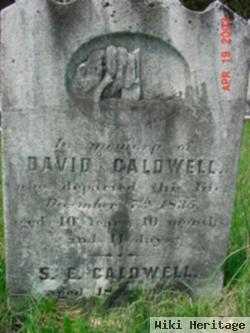 S. E. Caldwell