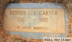 Ester Lee Price Carter