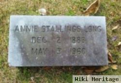 Annie Stallings Long