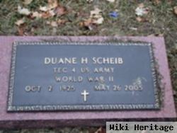 Duane H Scheib